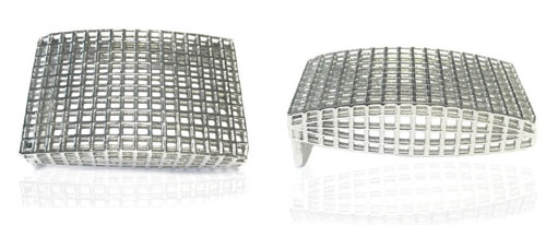 DVAG001-30 3D  925 Sterling silver belt buckle